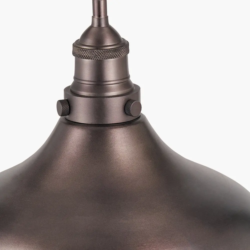 Ellis Antique Bronze Cafe Metal Pendant - Image 6