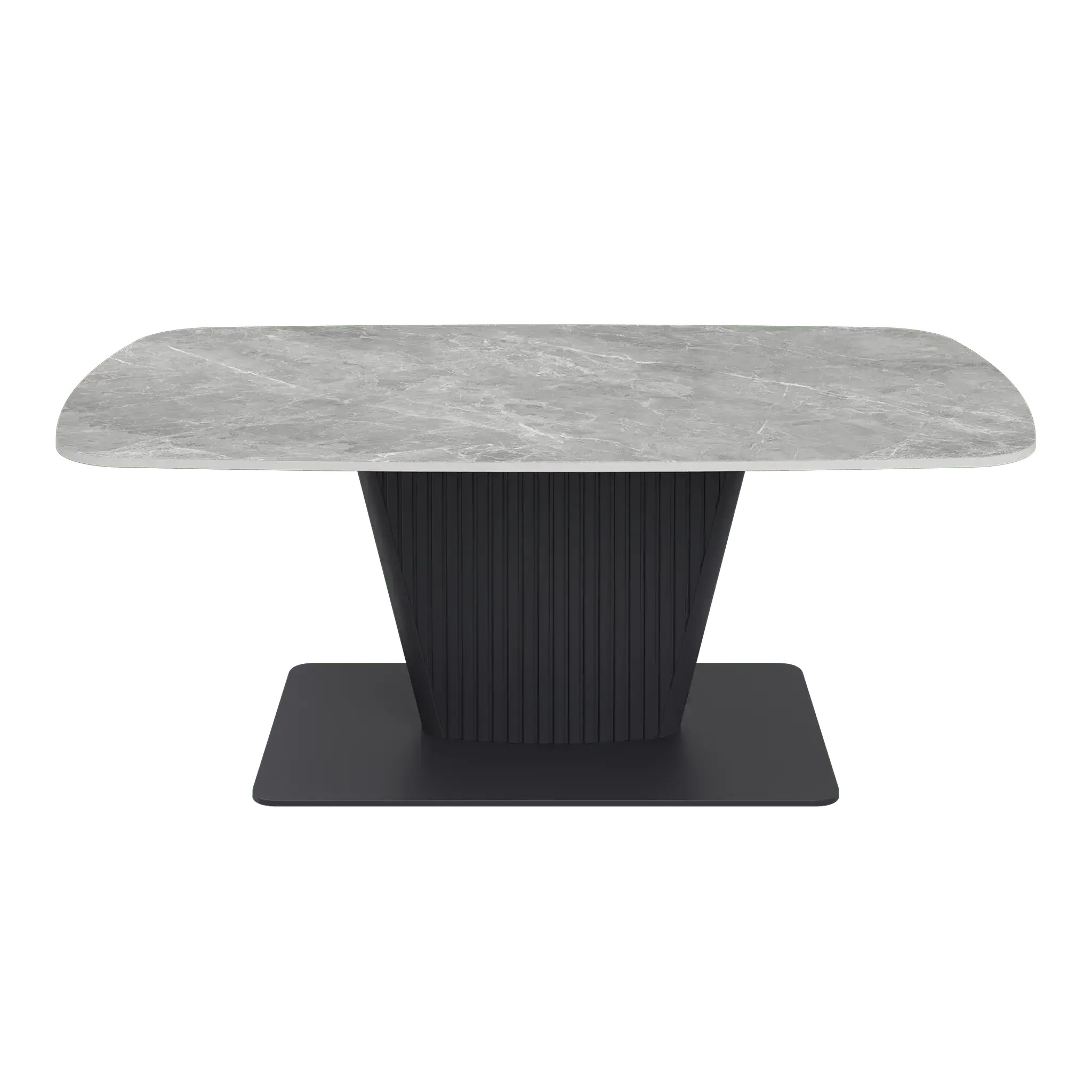 Estello Light Grey Ceramic Coffee Table - Image 2