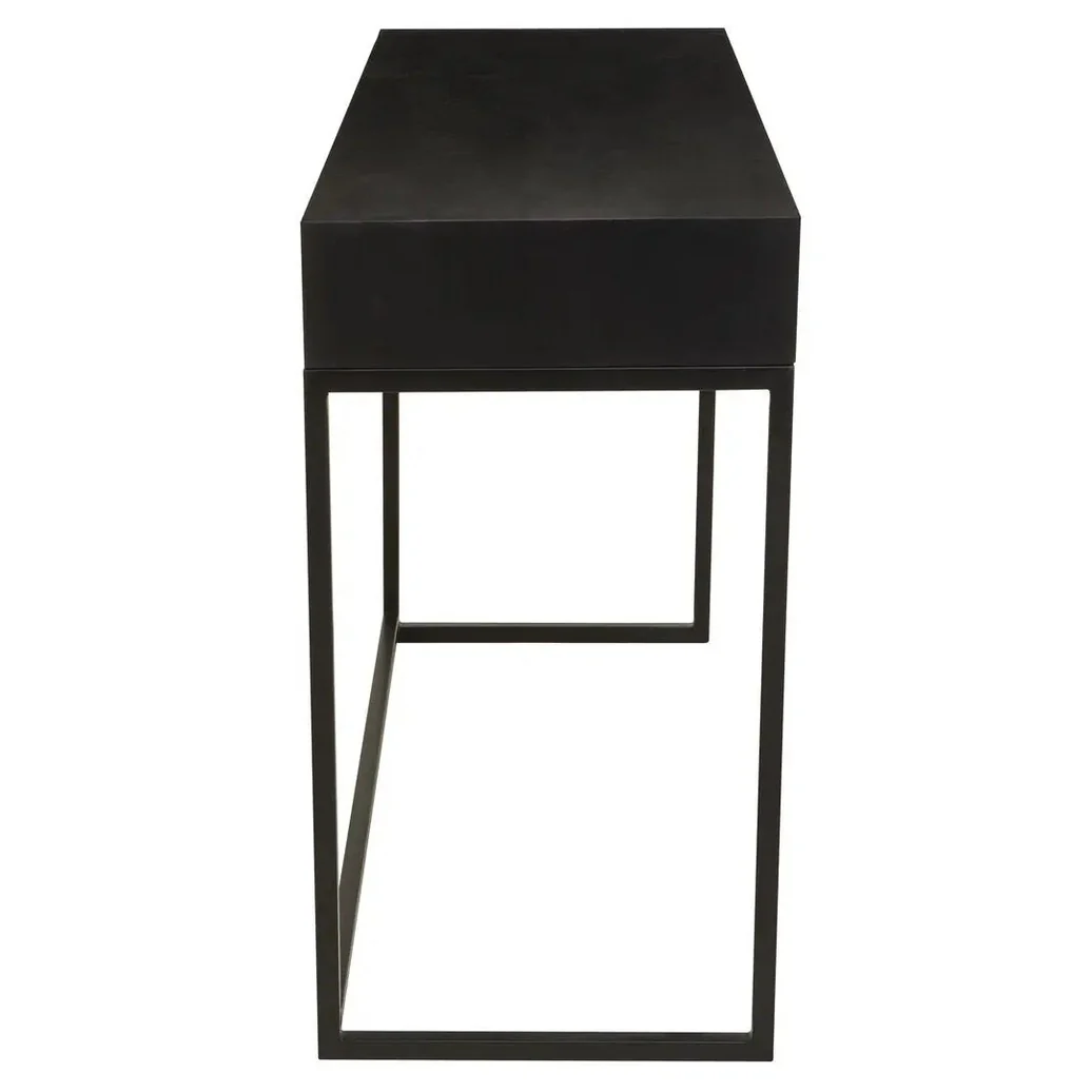 Fazion Bone Inlay Console Table with Two Drawers - Image 20