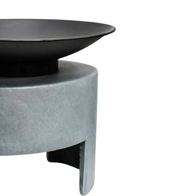 Fire Pit & Oval Console Cement - Image 4