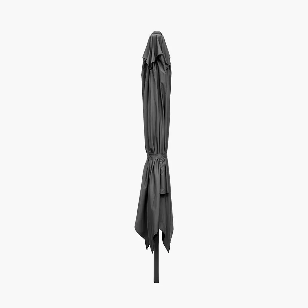 Glow Challenger T2 3m Square Anthracite Free Arm Parasol - Image 5