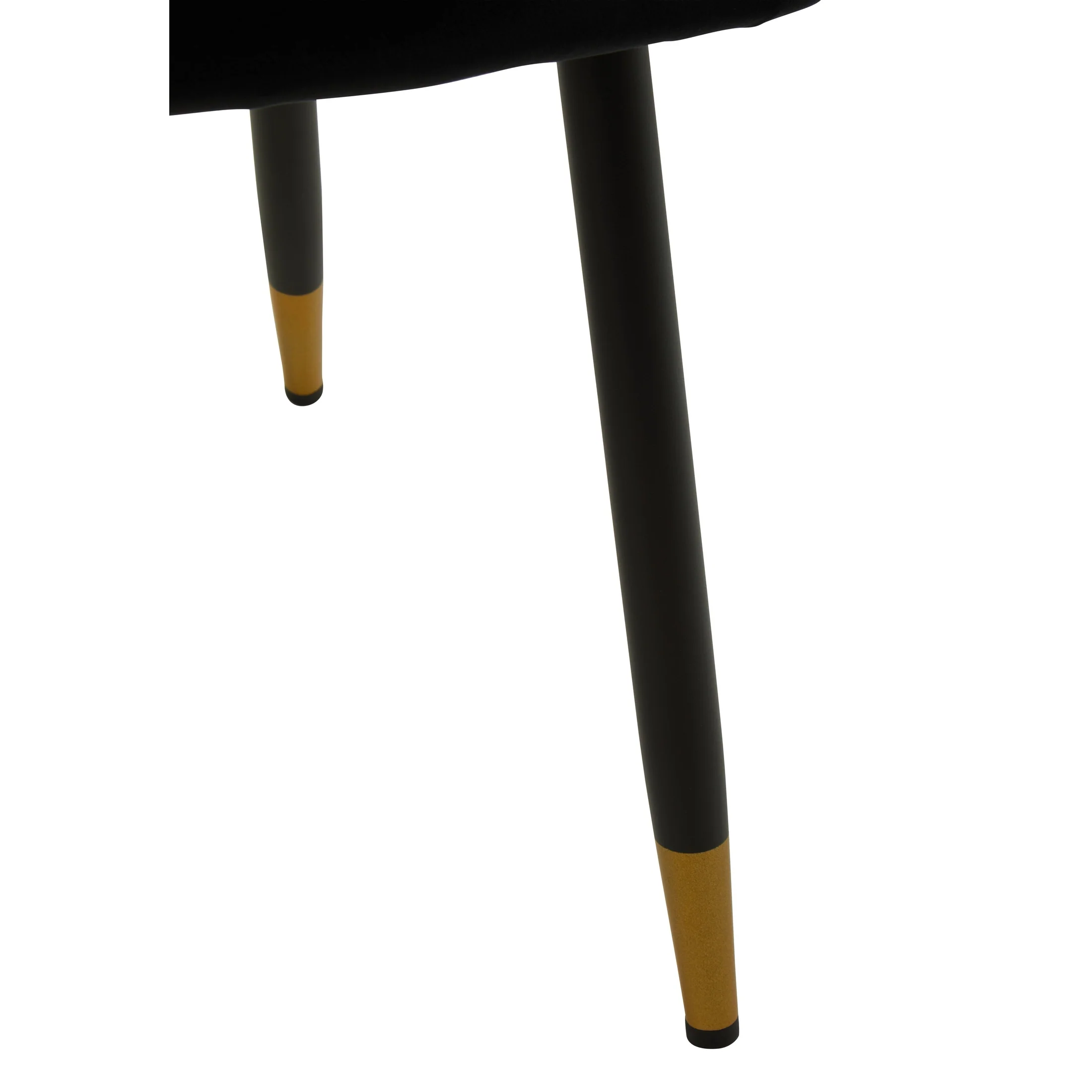 Grayson Black Velvet Dining Chair - Image 11