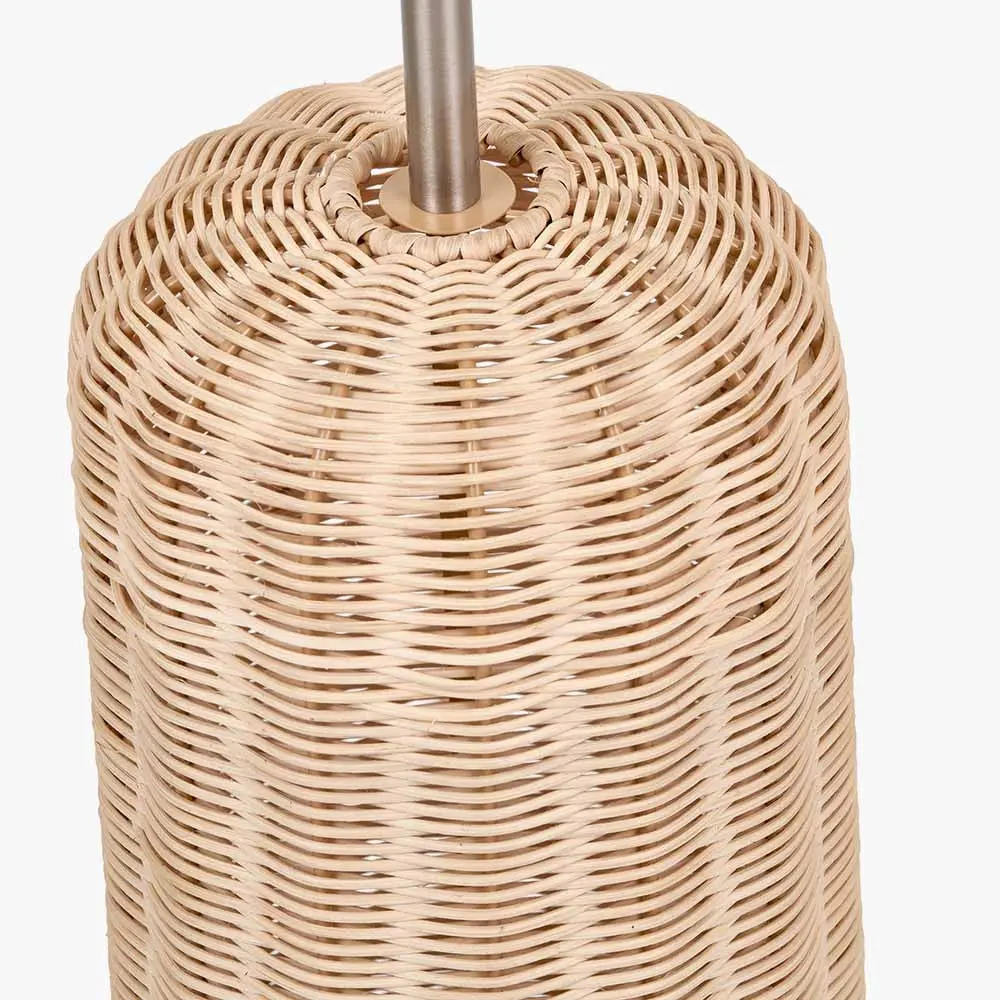 Hali Rattan Base and Shade Floor Lamp - Image 7