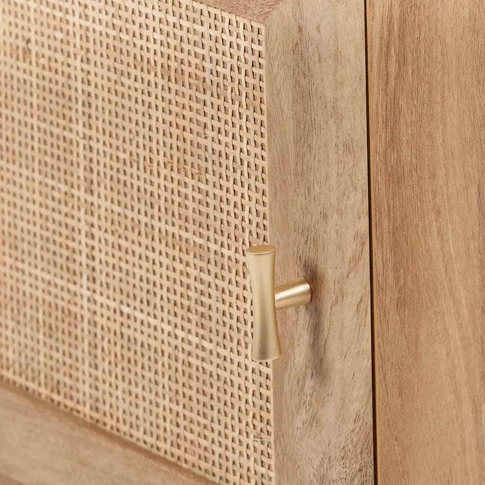 Henrik Natural Rattan 1 Door Cupboard Unit - Image 10