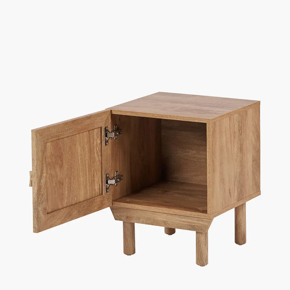 Henrik Natural Rattan 1 Door Cupboard Unit - Image 4