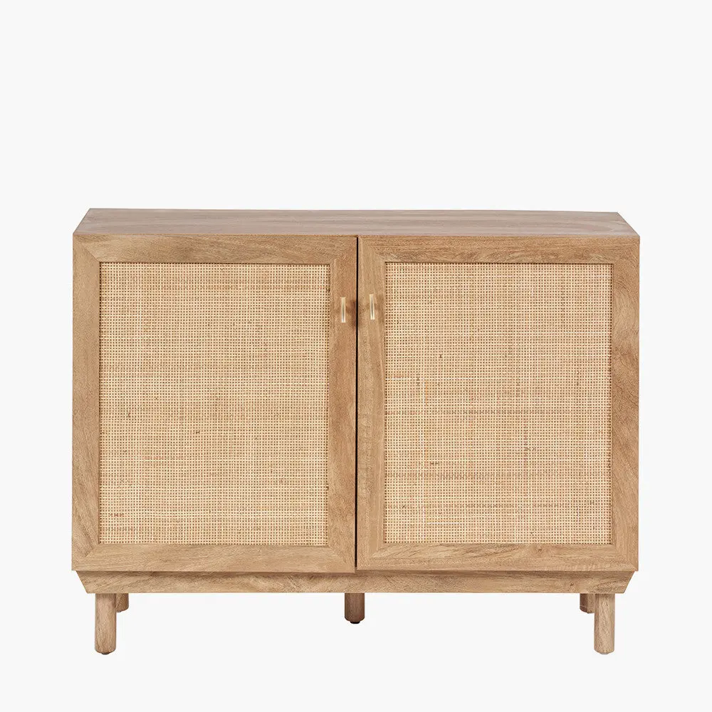 Henrik Natural Rattan 2 Door Cabinet - Image 13