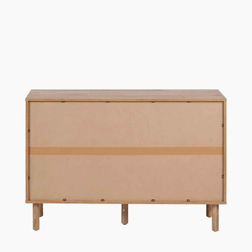 Henrik Rattan 6 Drawer Chest – Natural Wood Storage - Image 8