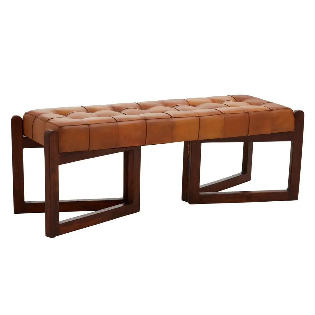 Ilva Bench with Wooden Base - Image 10
