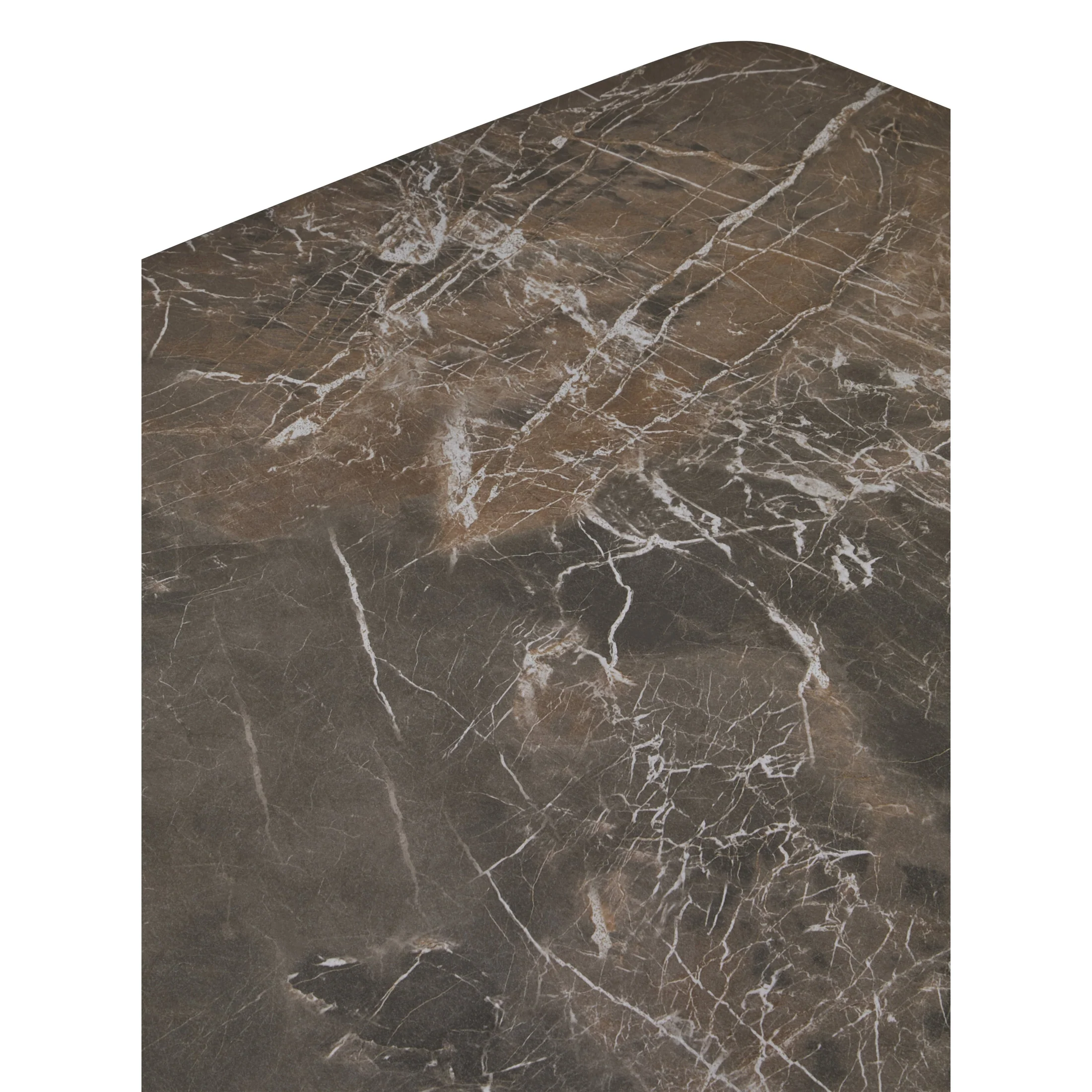 Impero Grey Ceramic Marble Effect Coffee Table - Image 9