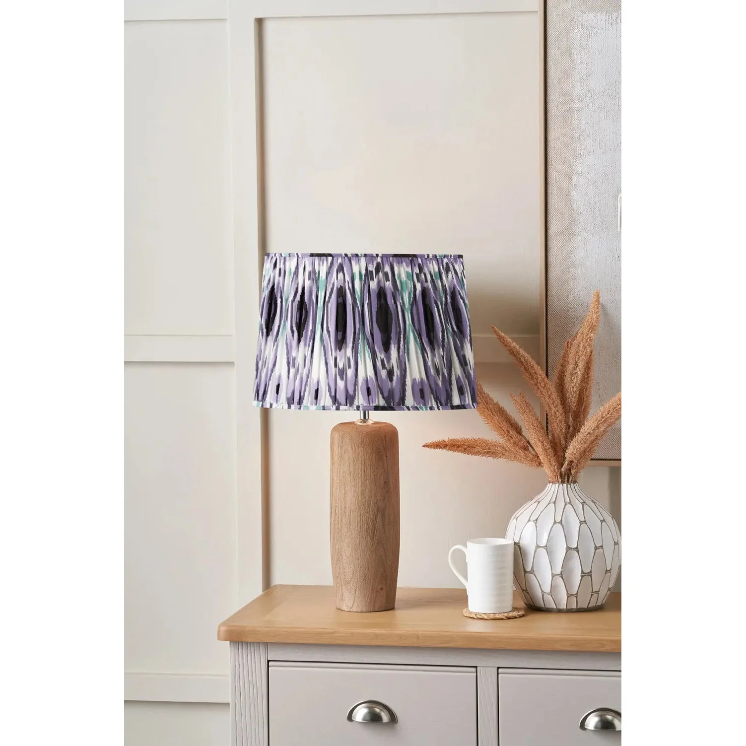 Inaya Natural Tapered Wood Table Lamp Base - Image 13