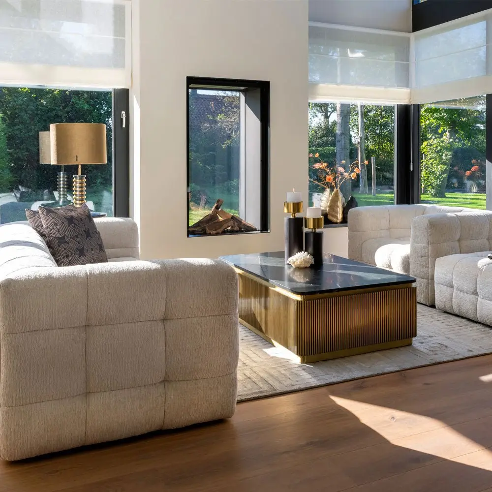 Richmond Interiors Ironville Rectangular Coffee Table - Image 5