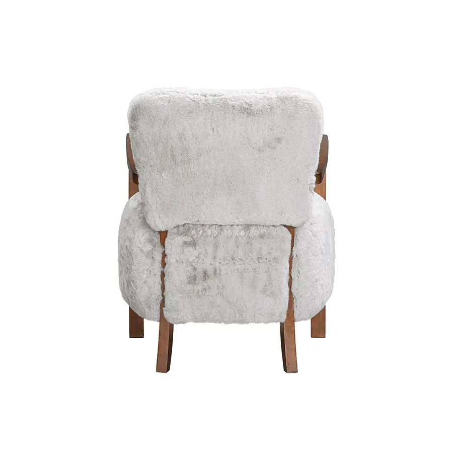 DI Designs Kington Grey Upholstered Club Chair – Modern Accent Lounge Seat - Image 2