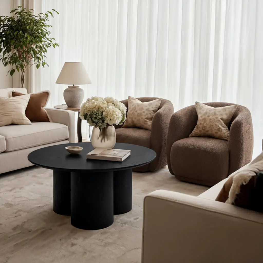 Ashford & Grey Lane Black Coffee Table - Image 2