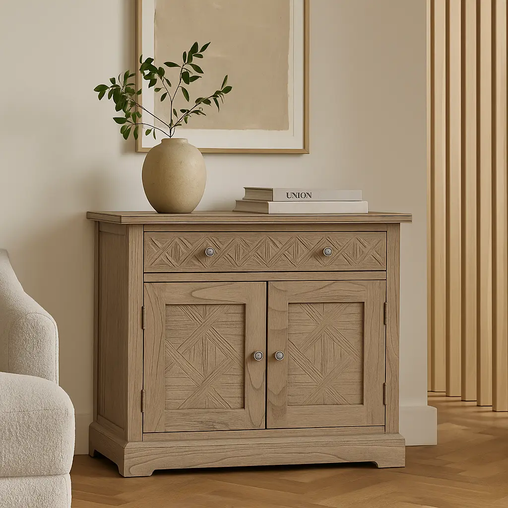 Lovell 2 Door 1 Drawer Sideboard - Image 2