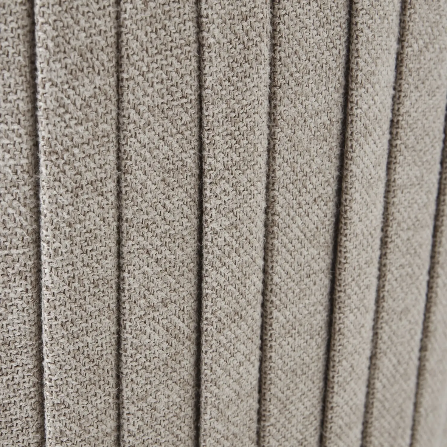 Lyla Swivel Ottoman In Oatmeal Twill - Image 3