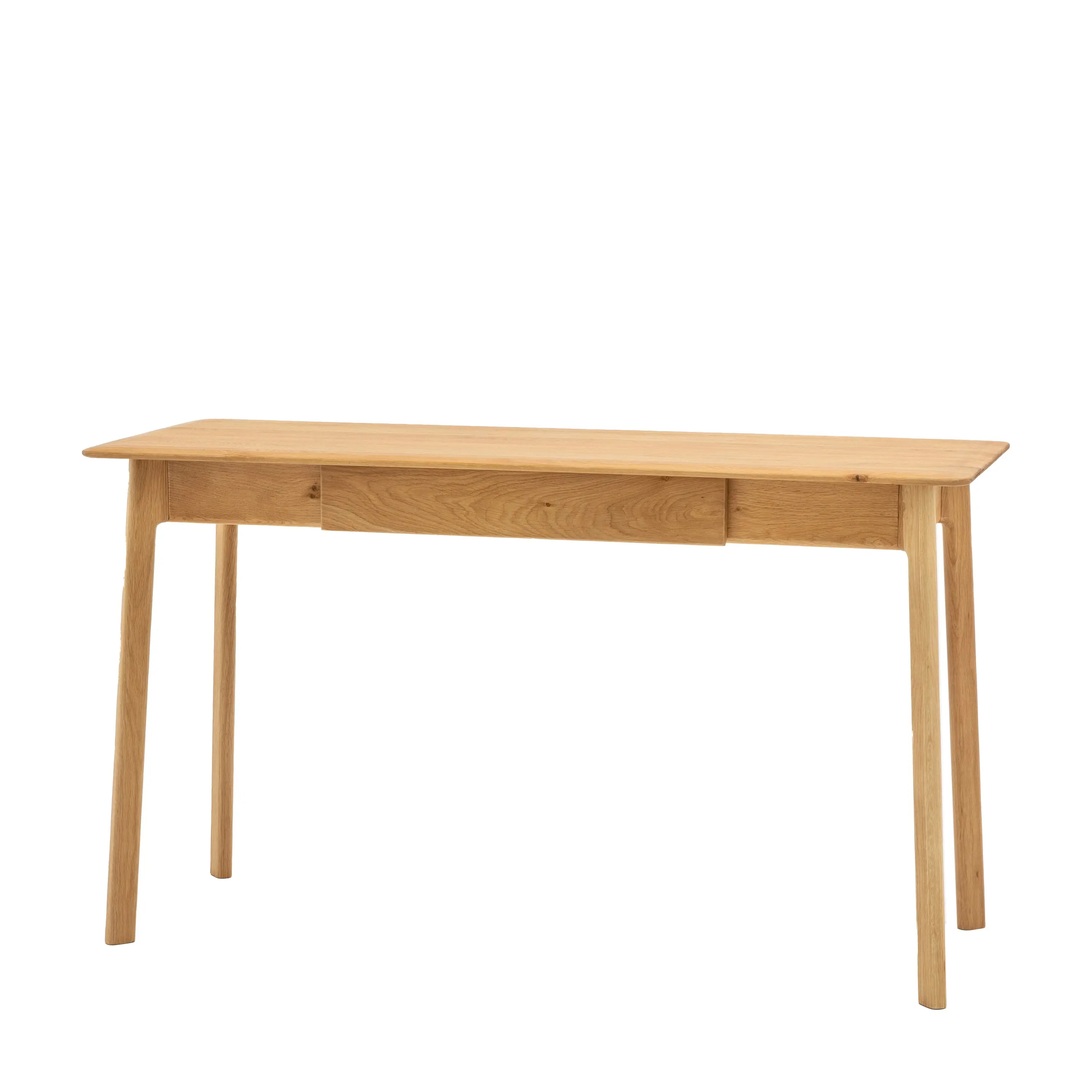 Madaro 1 Drawer Desk in Oak - Image 4
