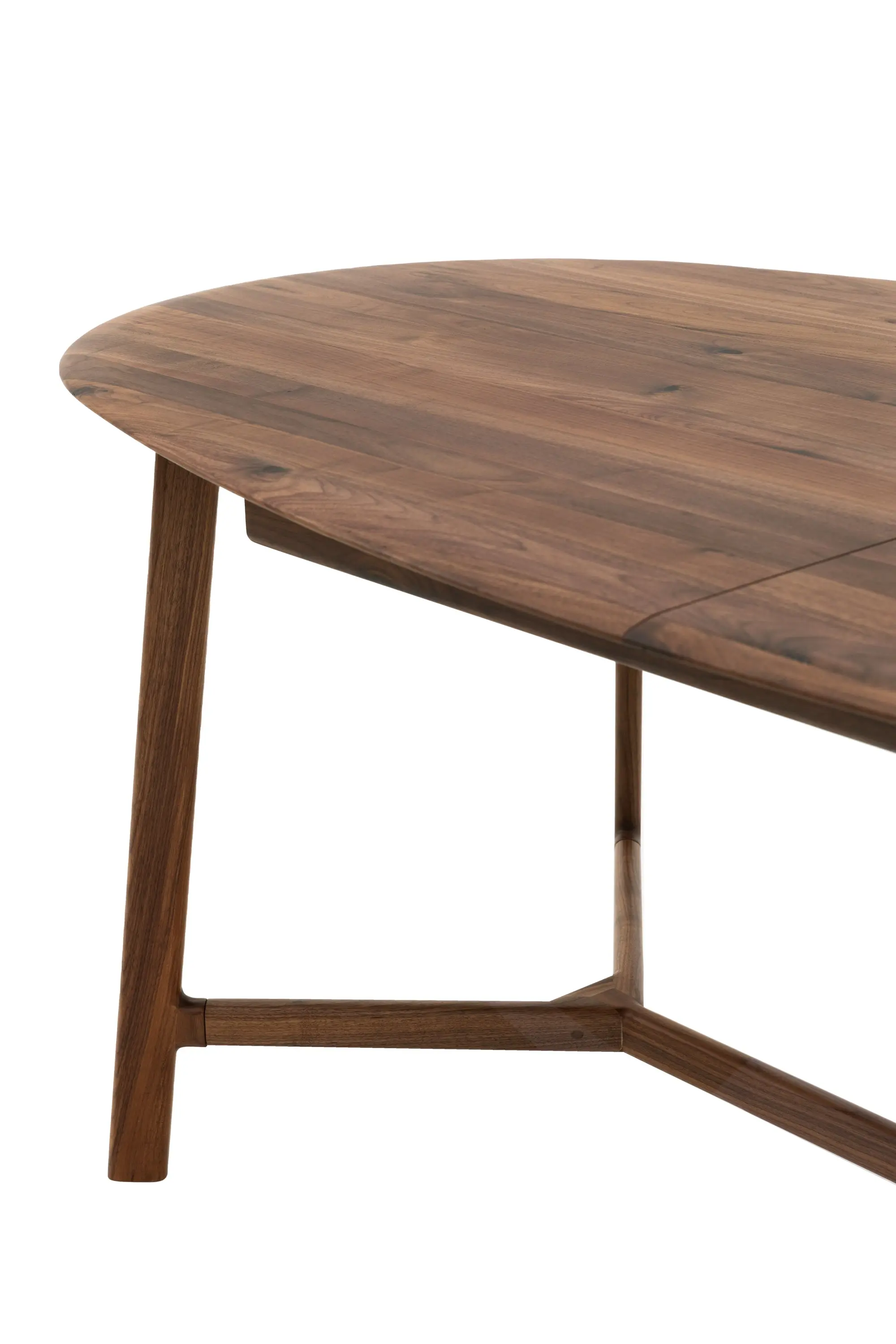 Madaro 200-250cm Extending Dining Table in Walnut - Image 11