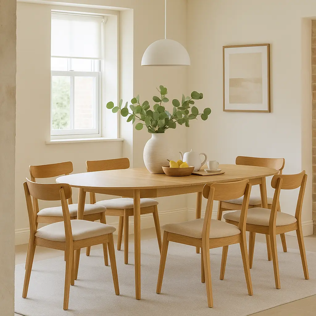 Madaro Extending Dining Table Natural