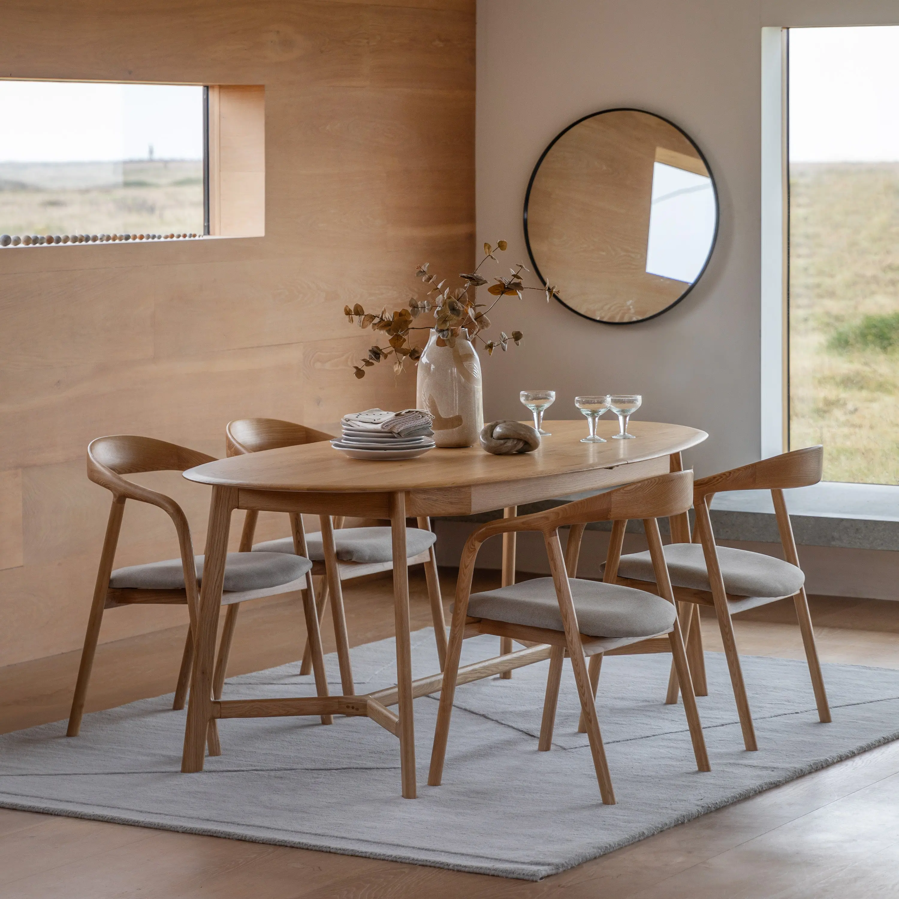 Madaro Extending Dining Table Natural - Image 7