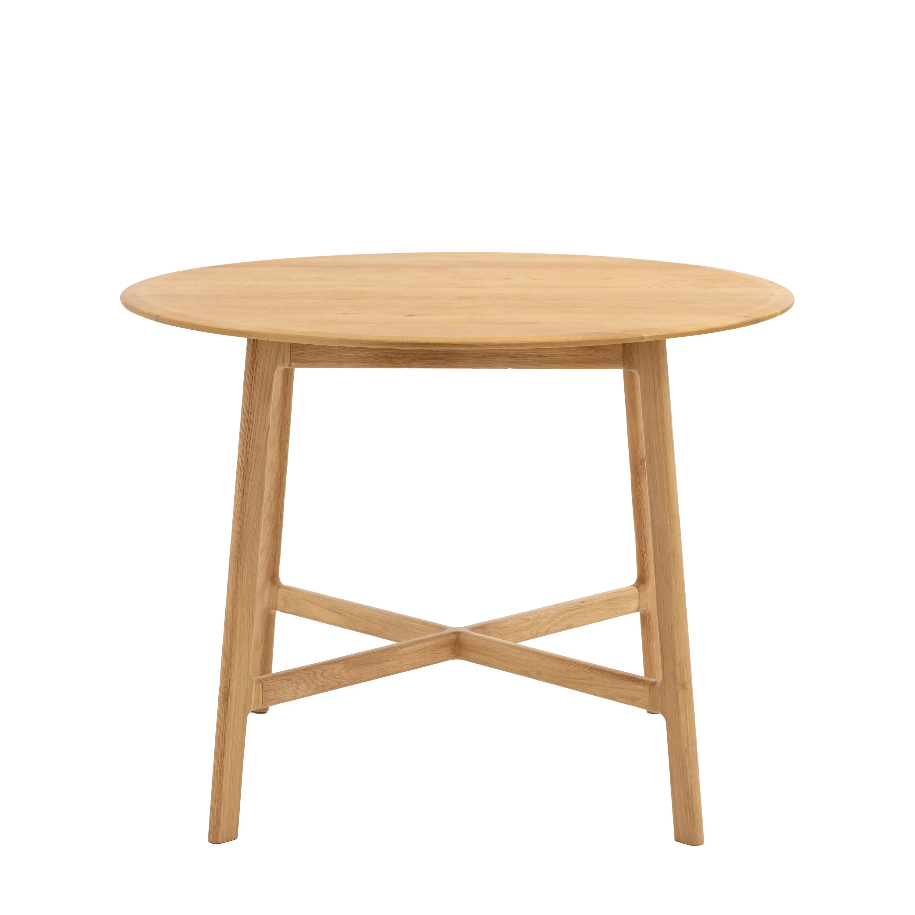 Madaro Round Dining Table Oak - Image 3