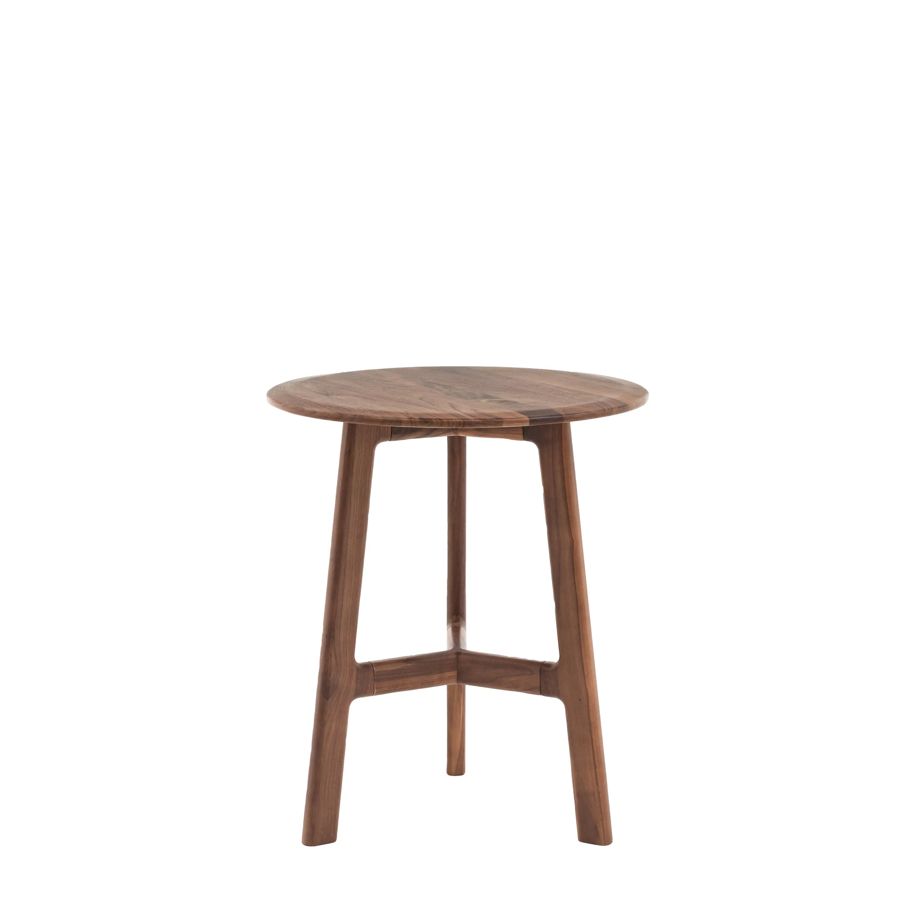 Madaro Round Side Table in Walnut - Image 10