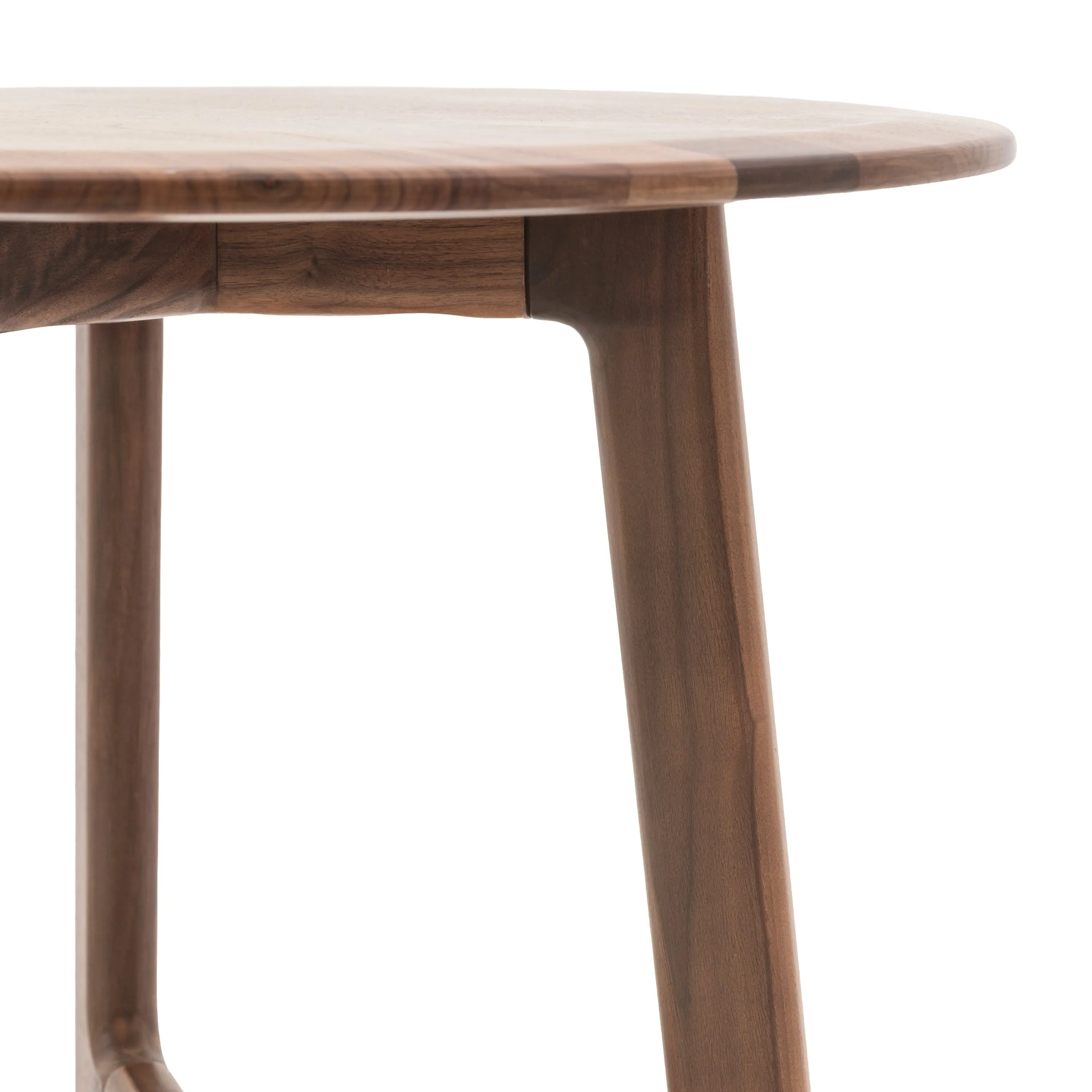 Madaro Round Side Table in Walnut - Image 11
