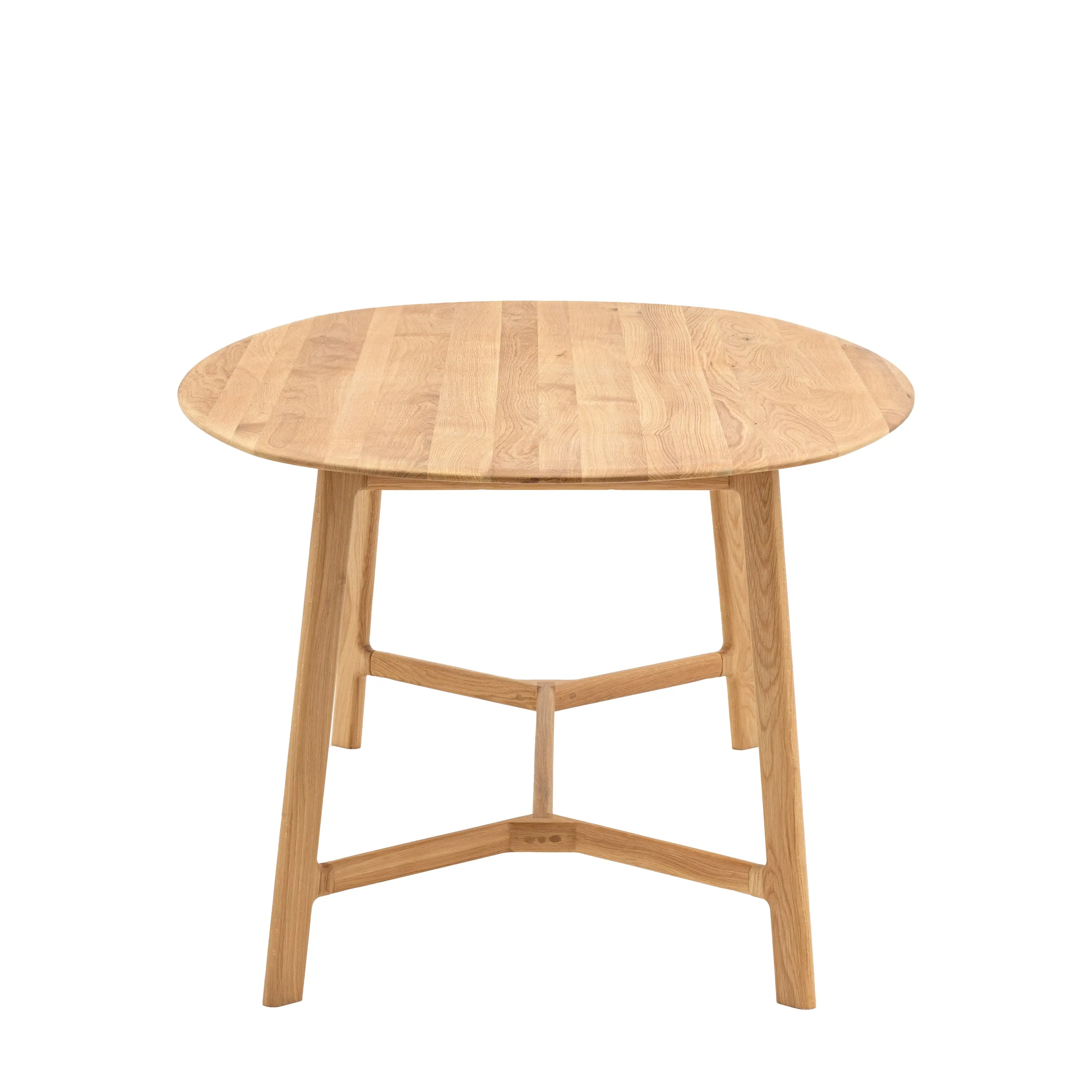 Madaro Oval Dining Table Oak - Image 7