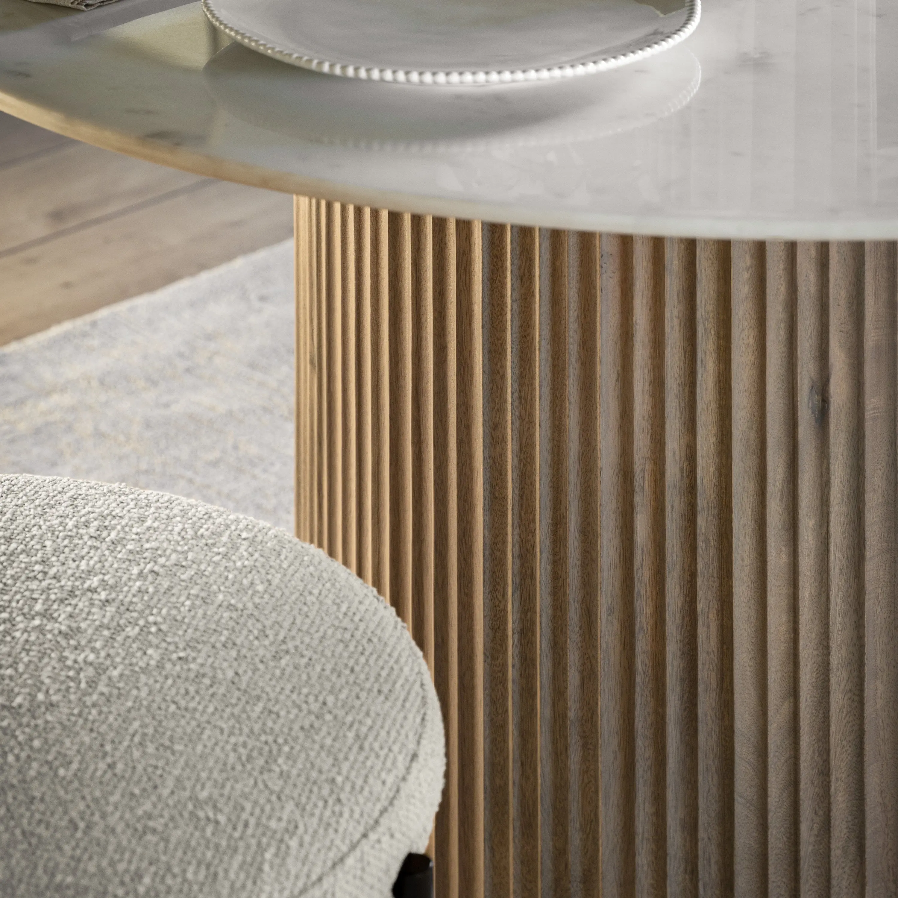 Marvola Round Dining Table Small - Image 5