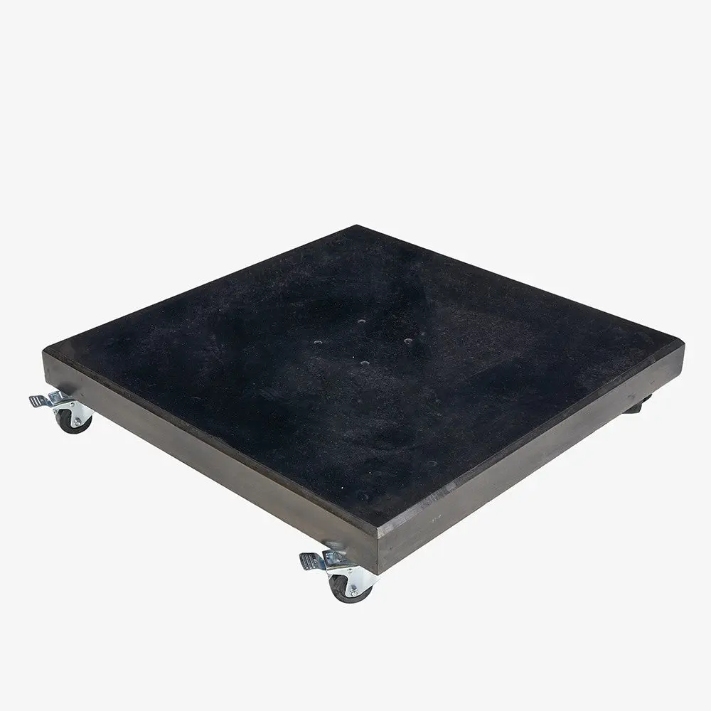 Modena Polished Black Granite 120KG Parasol Base - Image 5