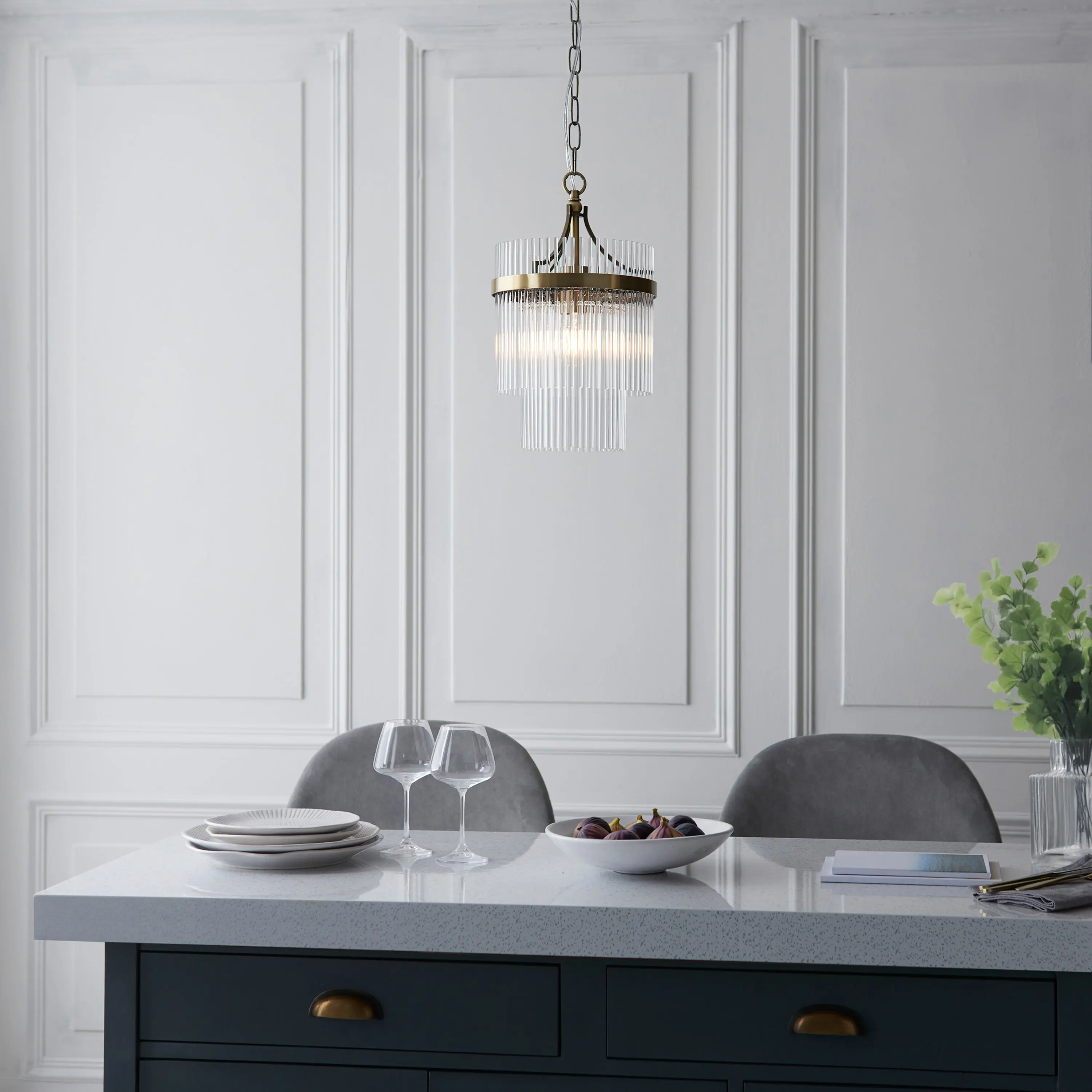 Morina 1 Pendant Light Antique Brass - Image 15