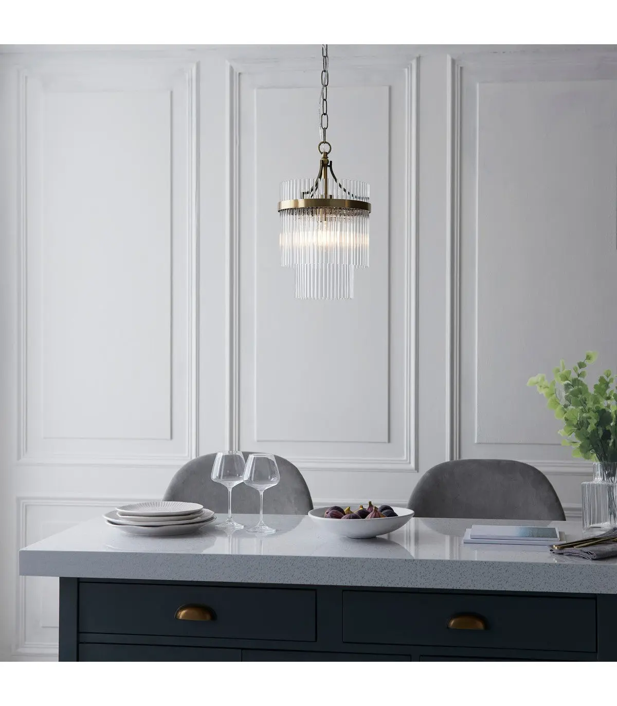 Morina 1 Pendant Light Antique Brass - Image 3