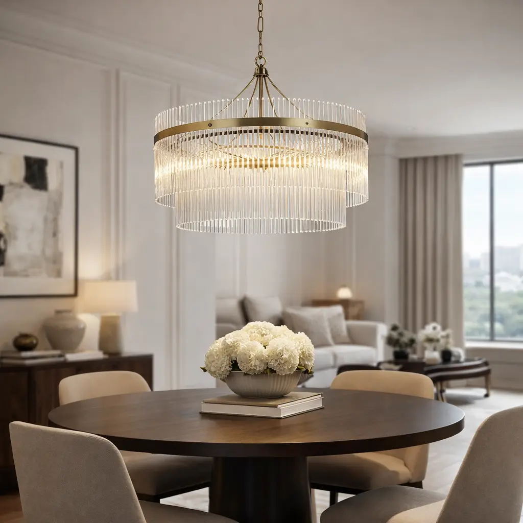 Morina 5 Pendant Light Antique Brass - Image 4