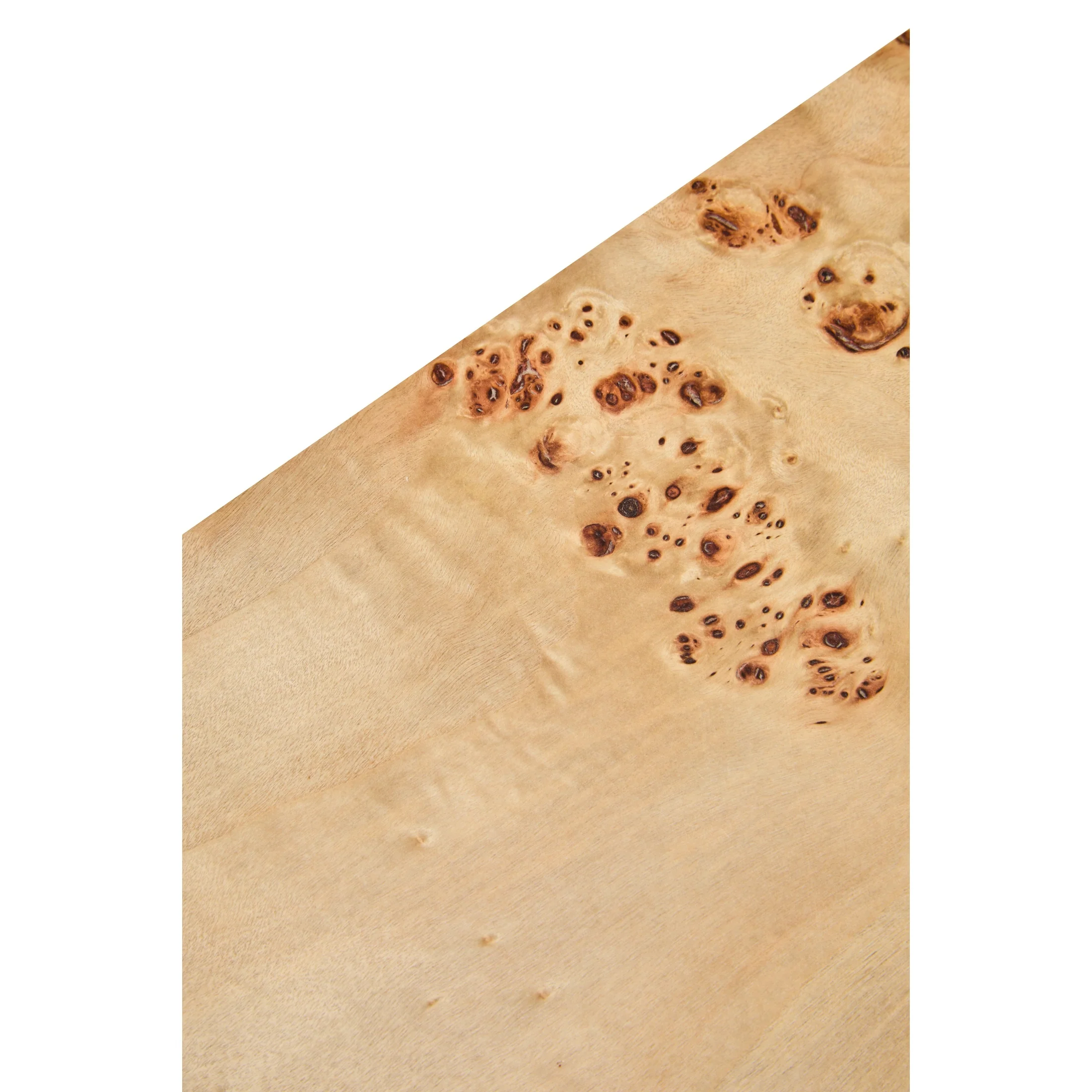 Motara Burl Wooden Curved Console Table - Image 7