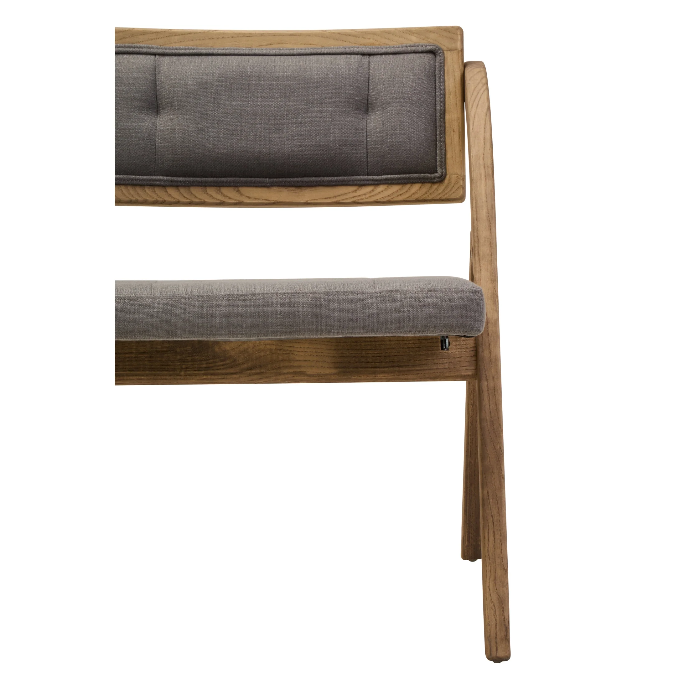 Nebu Grey Wash Elm Wood Folding Chair - Image 9