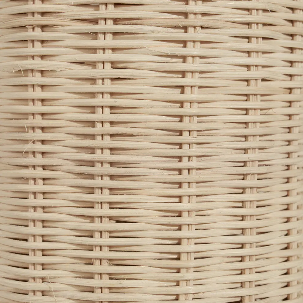 Anika Rattan Bottle Table Lamp - Natural - Image 7