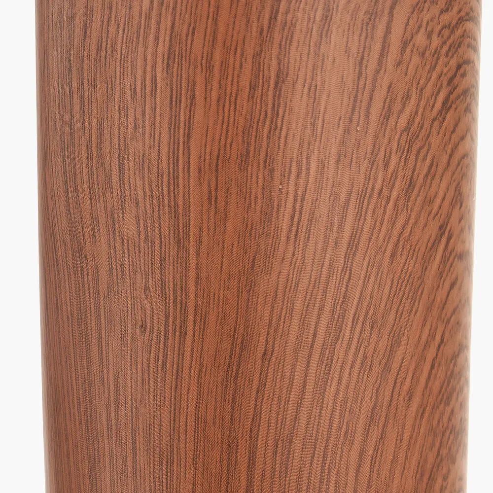 Carrara Wood Effect Ceramic Tall Table Lamp - Image 7