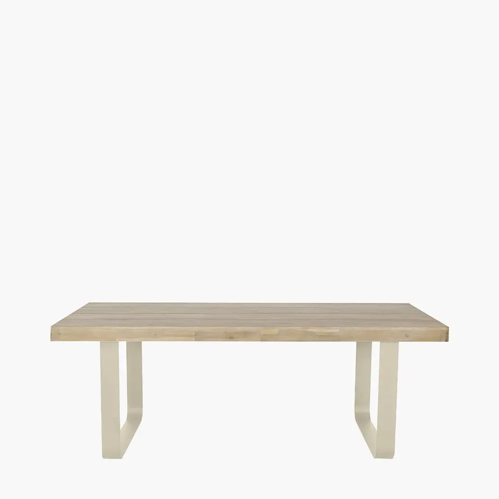 Osaka Latte Outdoor 6 Seater Dining Set - Pacific Lifestyle - Image 4