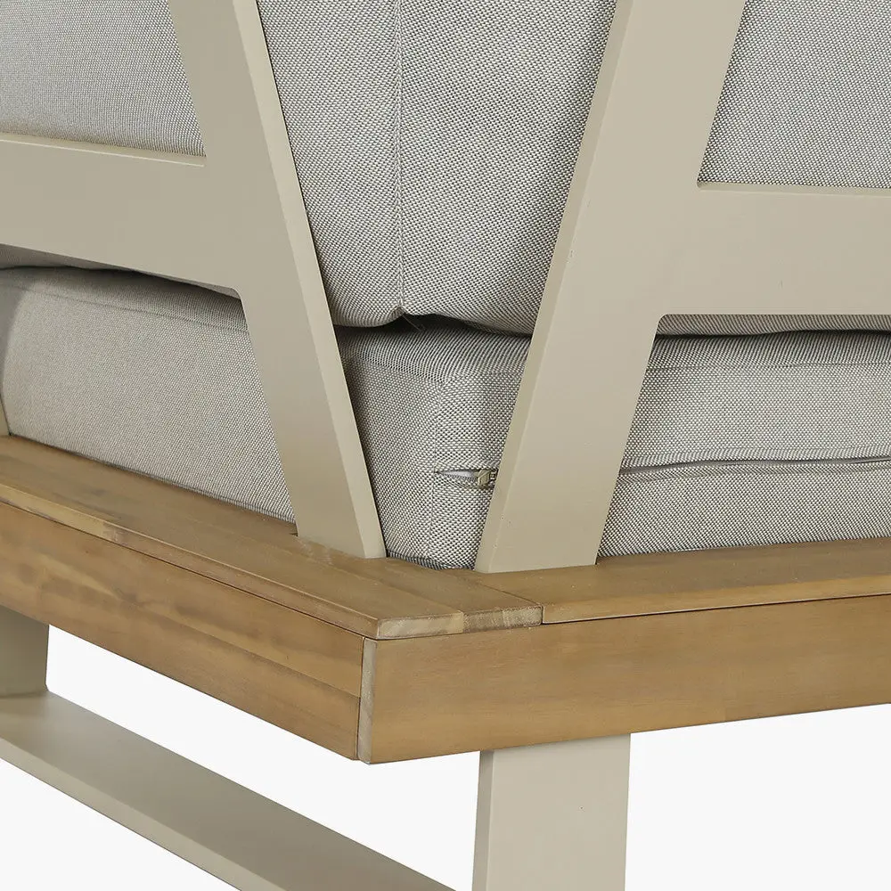 Osaka Latte Outdoor Corner Seating Set - Pacific Lifestyle - Image 19