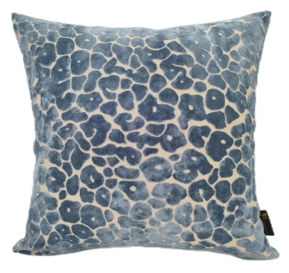 Paul Moneypenny Spoton Blue Cushion