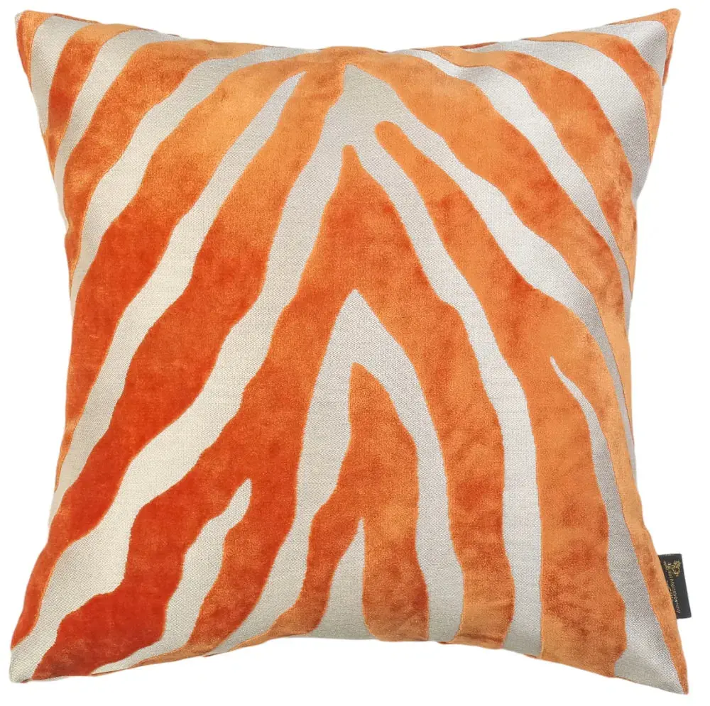 Paul Moneypenny Zebedeedodah Orange Cushion
