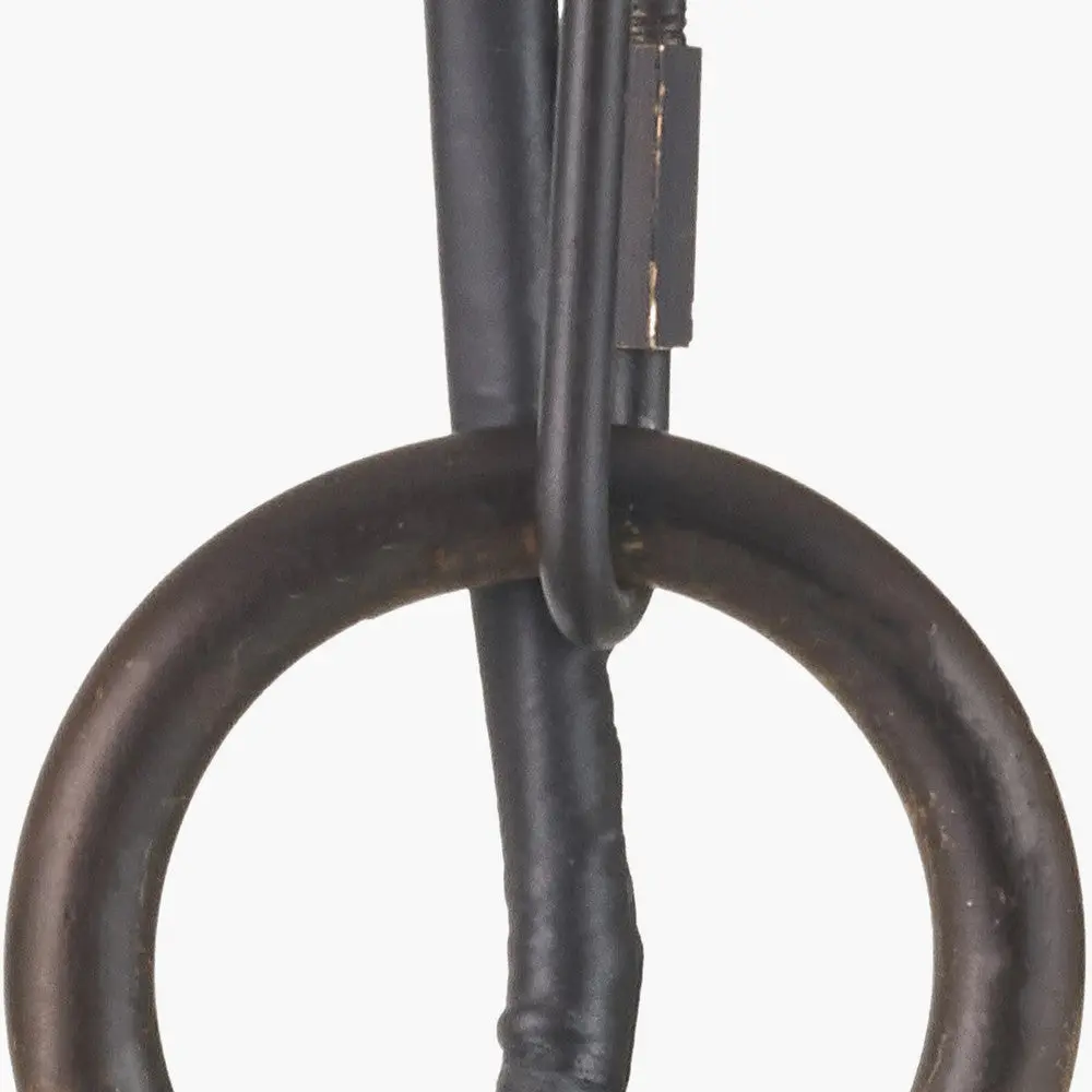 Piero Antique Bronze Metal 6 Arm Pendant - Image 7