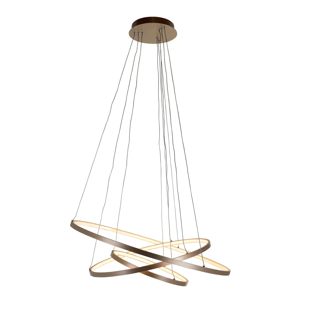 Richmond Interiors Amira Chandelier in Gold - Image 2