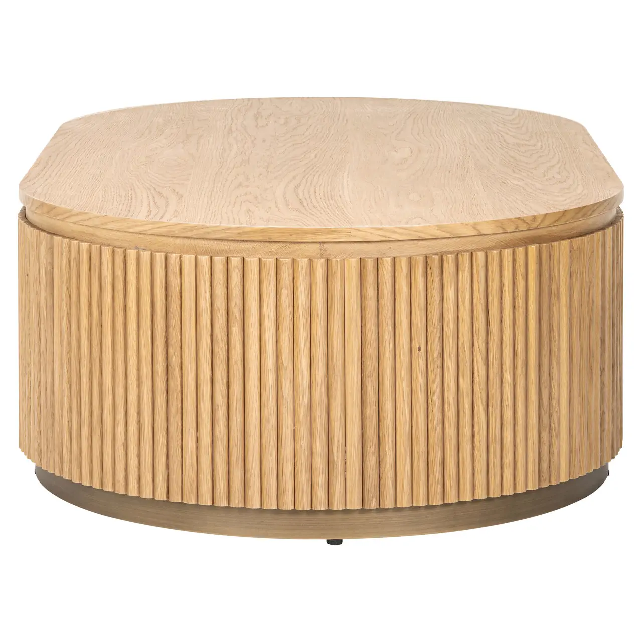 Richmond Interiors Belfort Coffee Table Natural Oak - Image 3