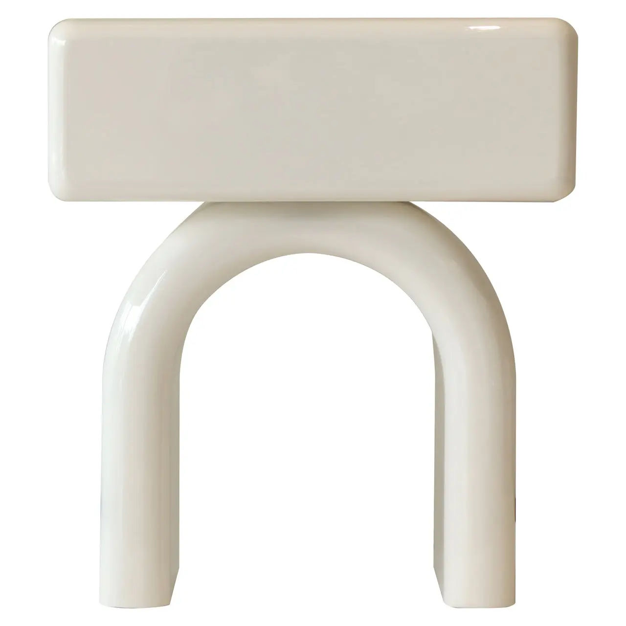 Richmond Interiors Bennet Coconut Milk 1-Drawer End Table - Image 3
