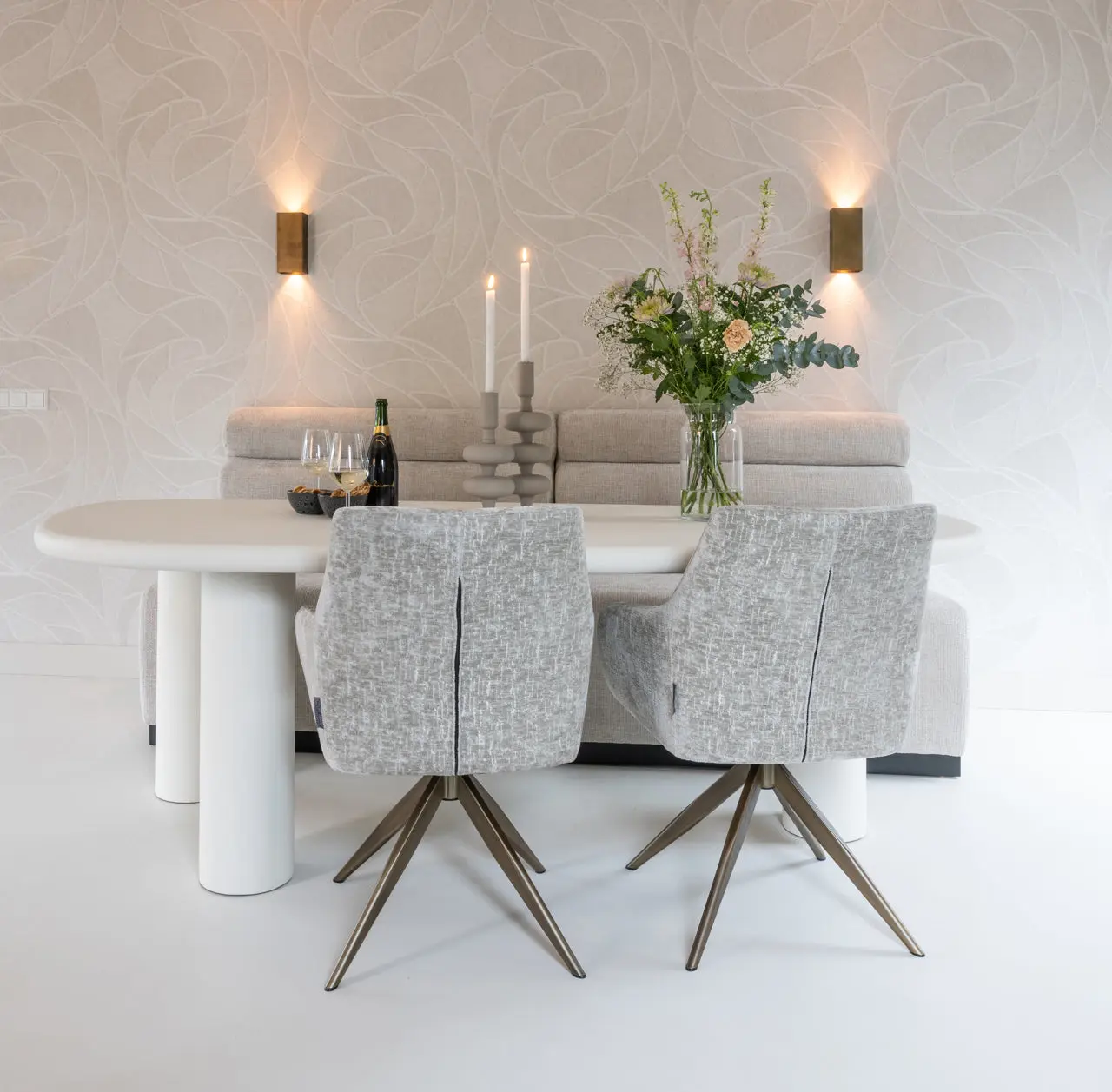 Richmond Interiors Bloomstone 235cm Dining Table - Image 7