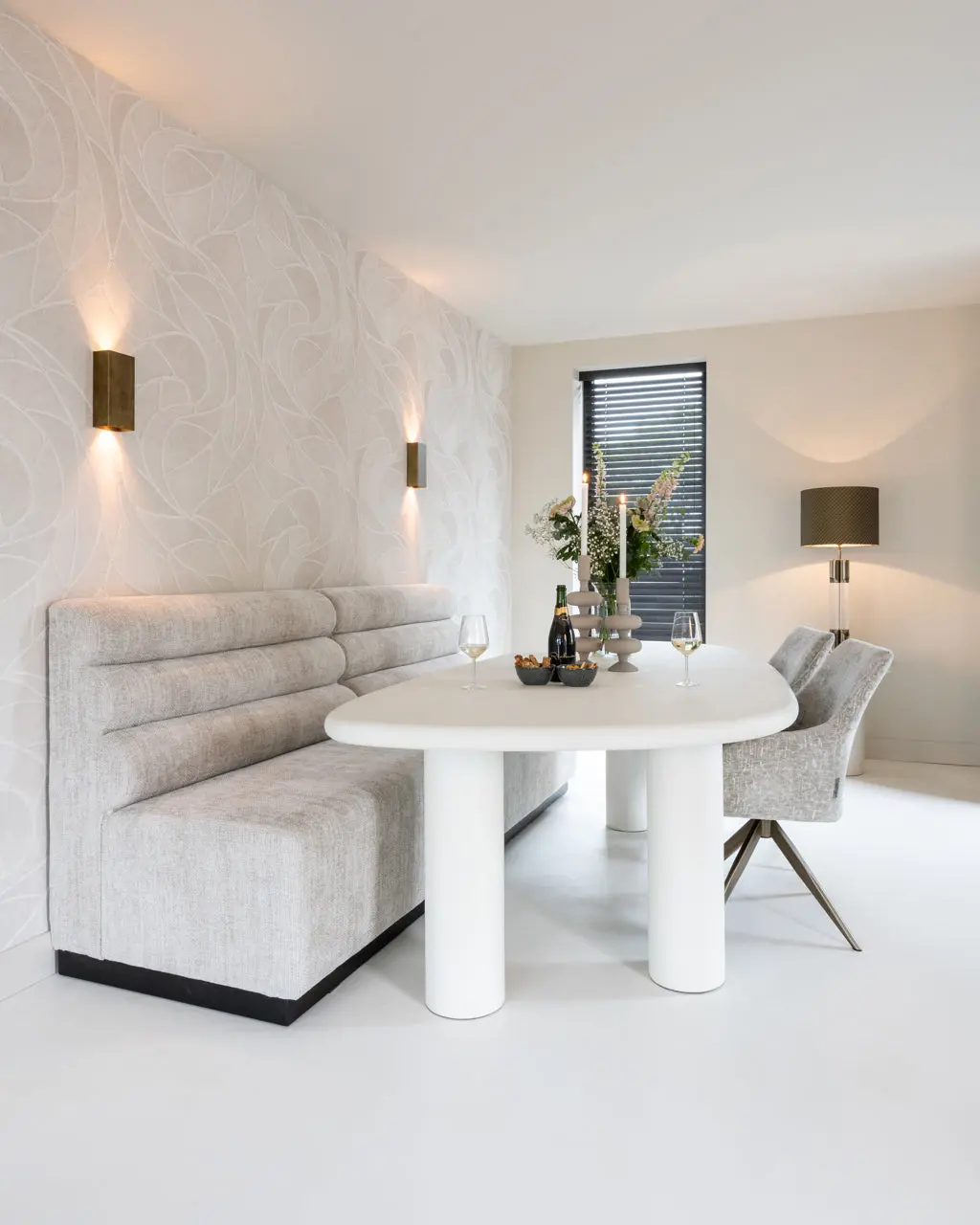Richmond Interiors Bloomstone 235cm Dining Table - Image 8
