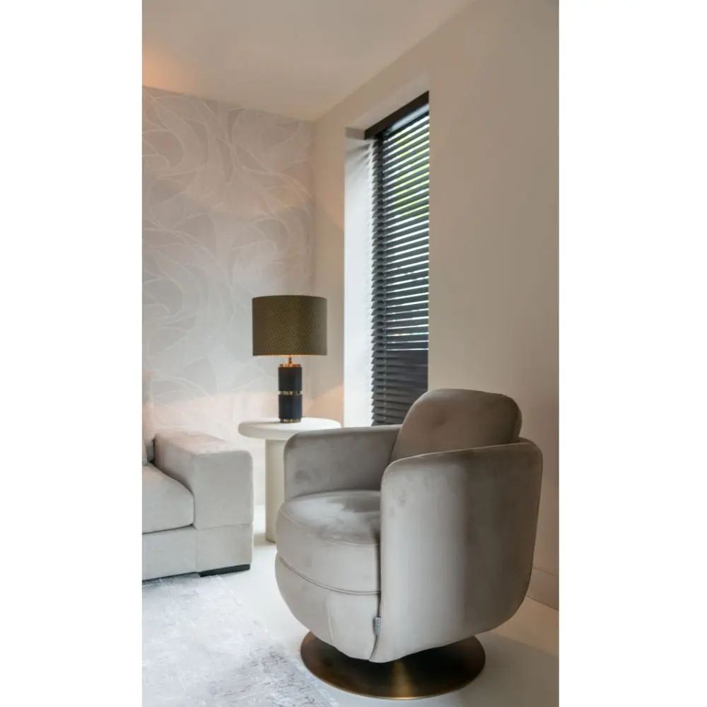 Richmond Interiors Bloomstone Side Table in White - Image 6