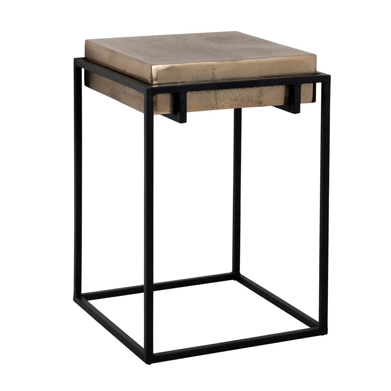 Richmond Interiors Calloway Champagne Gold End Table - Image 2