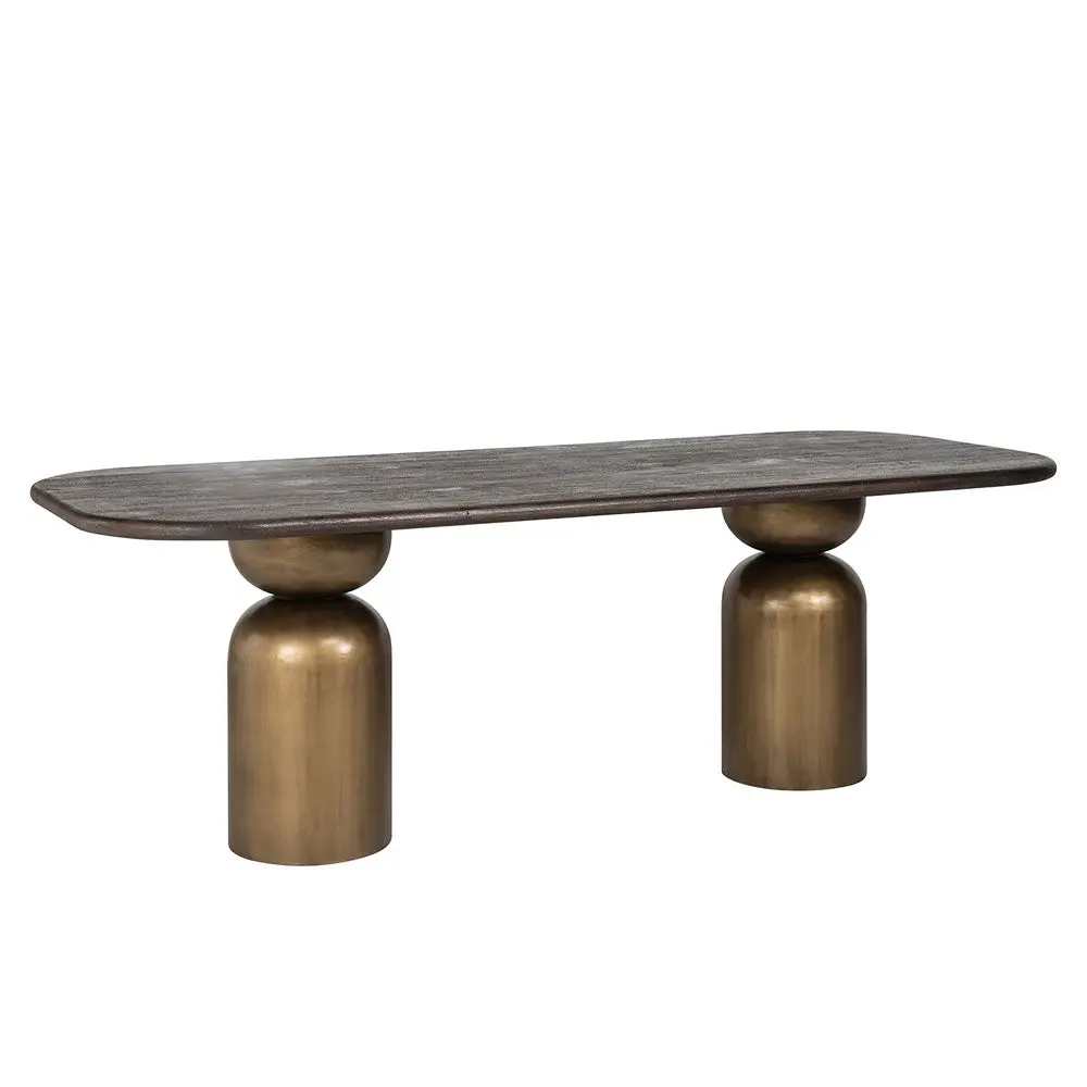 Richmond Interiors Cavo 230cm Dining Table in Brown