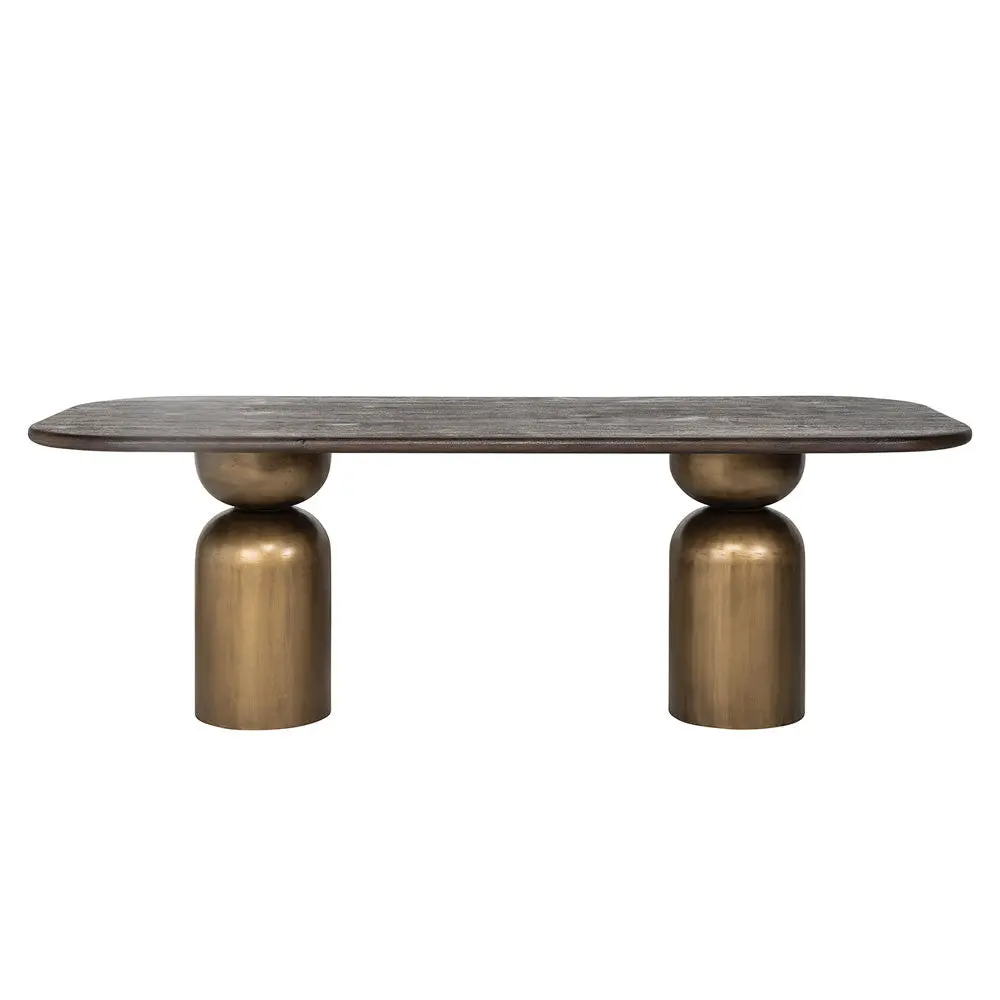 Richmond Interiors Cavo 230cm Dining Table in Brown - Image 5